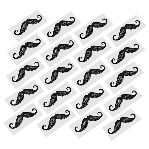Beatifufu Facial Hair Stickers 20pcs Waxing Stickers for Men Women Personal Care Supplies