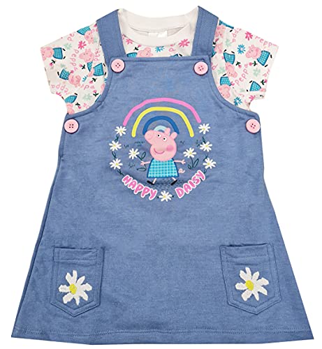 Ensemble robe et haut Peppa Pig pour fille, Peppa Pig, 24 mois