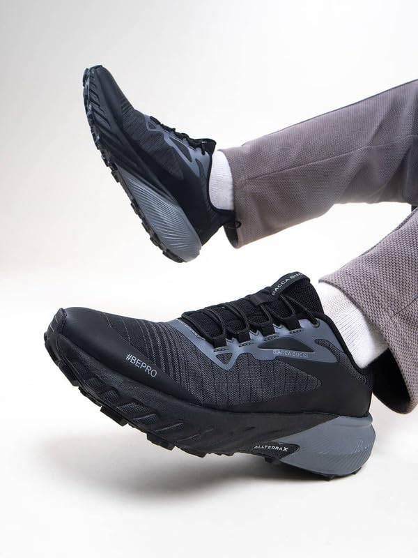 Image of Bacca Bucci TrekZON Men's Outdoor Trekking & Trail Running Shoes with AllTerraX Grip Outsole | #BePro Series