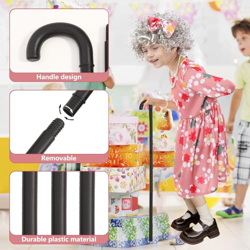 Disfraz Abuela para Niñas 8-10 años 10 Pzas miniatura 3