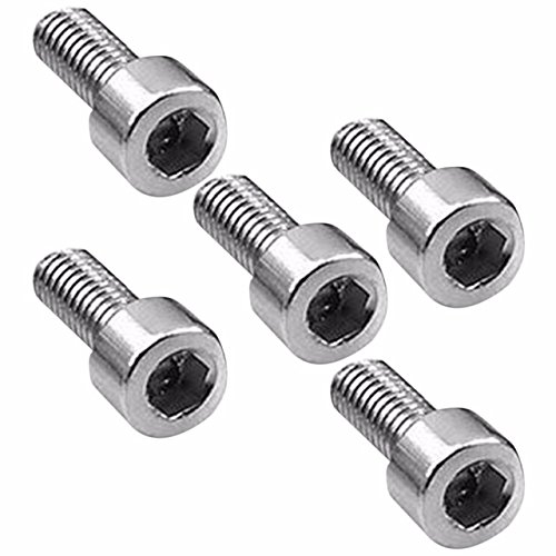 Generic 5Pcs Utility Stainless Steel M5 1012mm Bicycle Bike Water