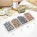 800Pcs Four Colors Round Pearl Head Pins Dressmaking Sewing Pin Round Head Pin Fixed Marking Tool Straight Quilting Pins with Transparent Case for Marking Decorating Sewing Crafting Objects