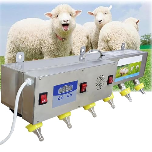 Mangeoire automatique d'agneau chauffante pour sauver les agneaux faibles