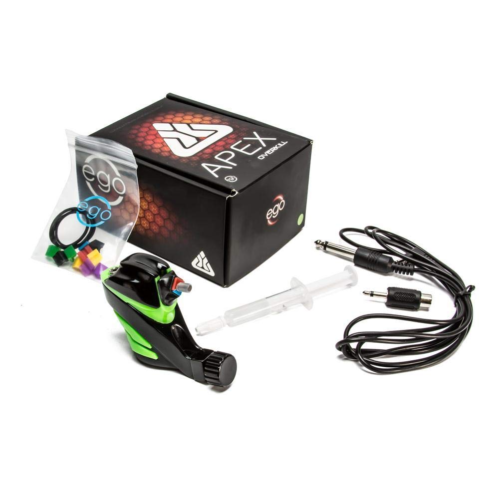 Amazon.com: EGO Apex Overkill Red/Black Rotary Tattoo Machine