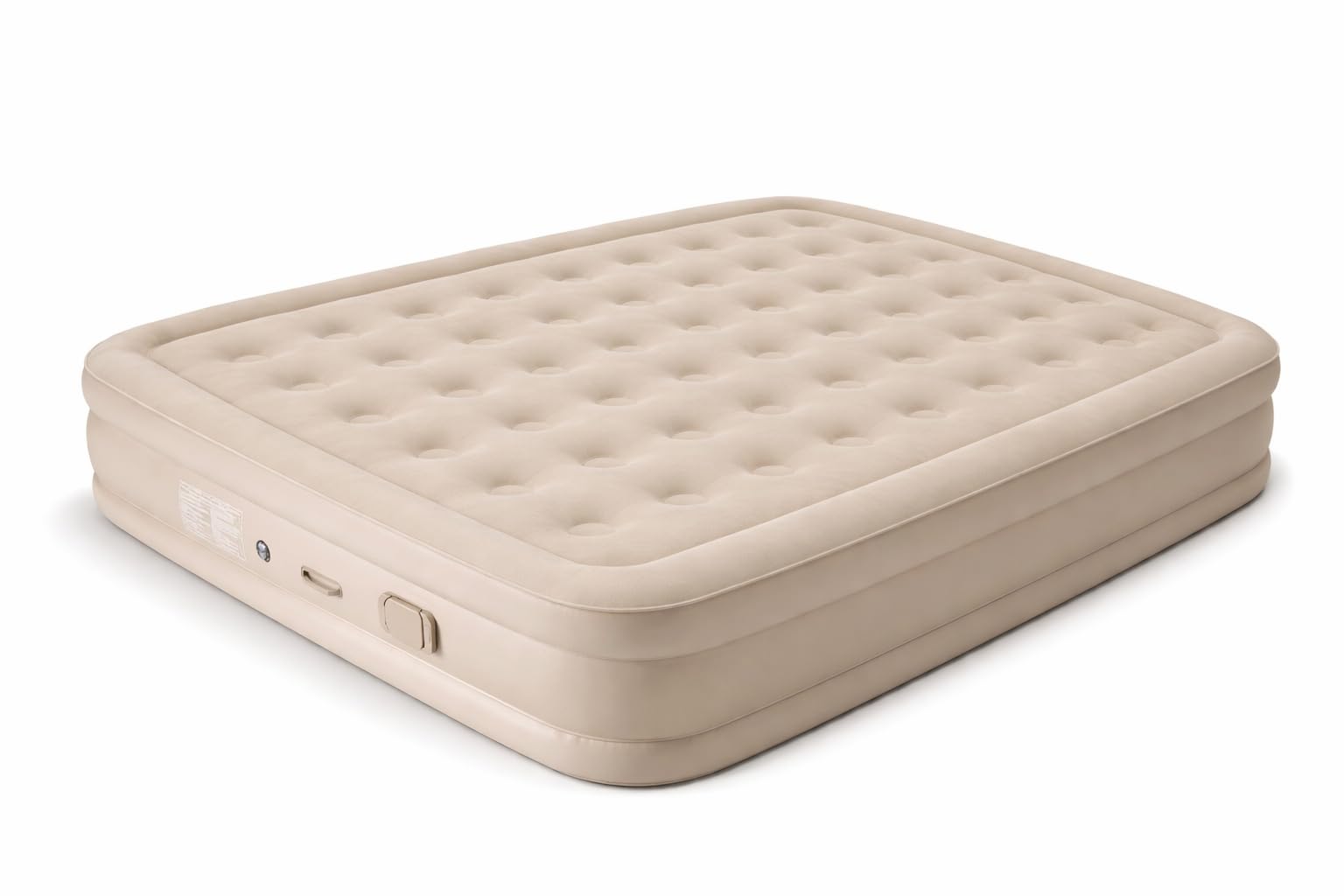 WENGTY Premium Inflatable Air Mattress with Built-in Air Pump | Soft Flocked Surface | Durable PVC Material | Quick Inflation | Ideal for Home, Guests, Camping & Travel Use-image-26