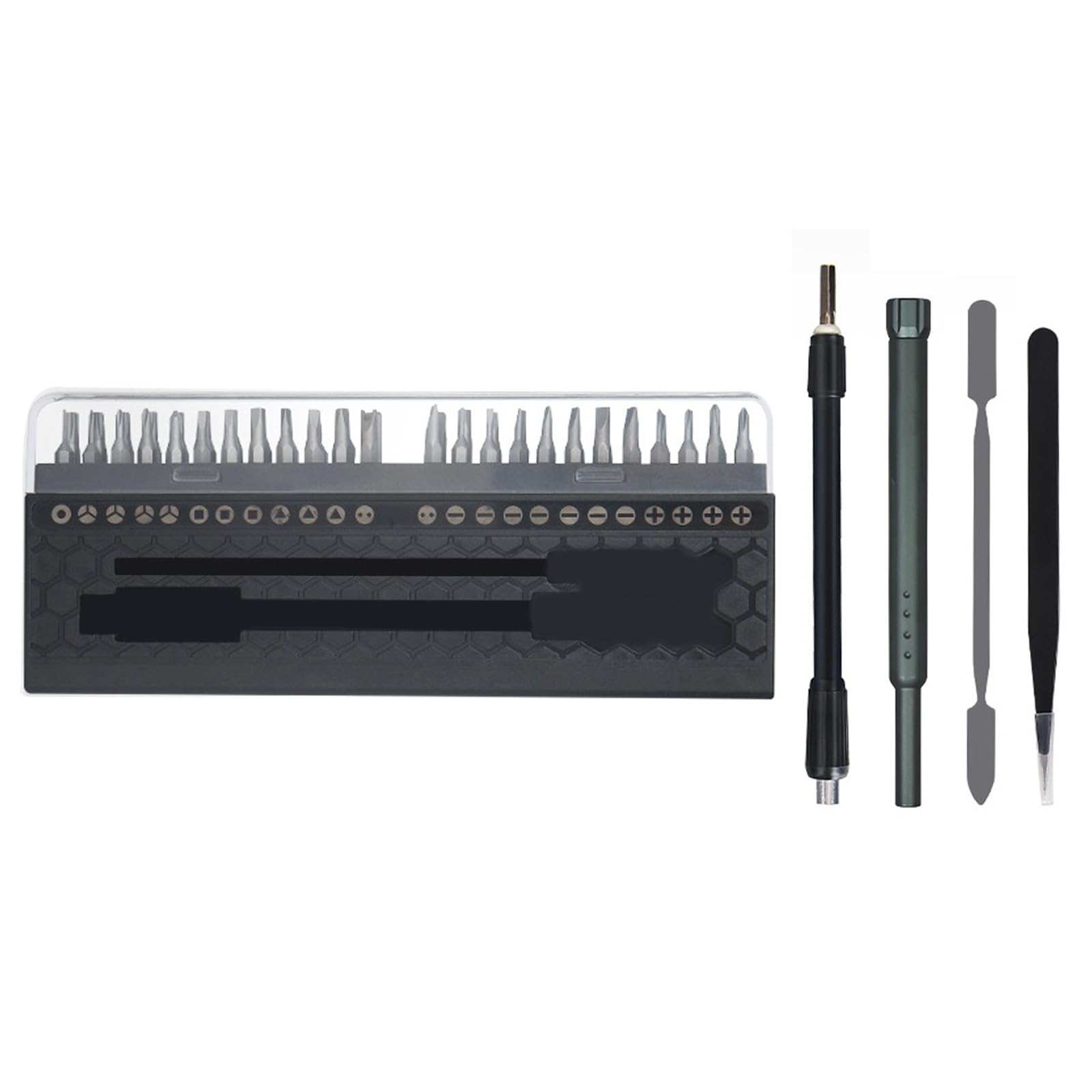 swynrf 6Pcs 1/4inch Hexagon Shank Screwdriver Bits Holder Extension Rod Keychains Screw Adapter Drill Portable Handheld Bits Ho
