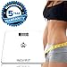 INEVIFIT Bathroom Scale, Highly Accurate Digital Bathroom Body Scale, Measures Weight up to 400 lbs. Includes Batteries