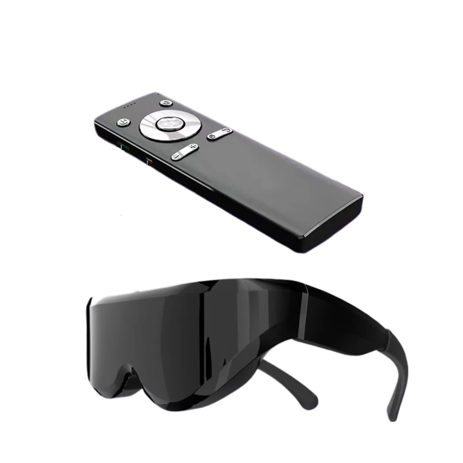 CAQBFRNL Android System Wifi 3D Video Glasses,3D VR Glasses,Virtual Reality Screen,Smart Glasses Men,HDMI Connected Smart Glasses Men(Black color 64GB)