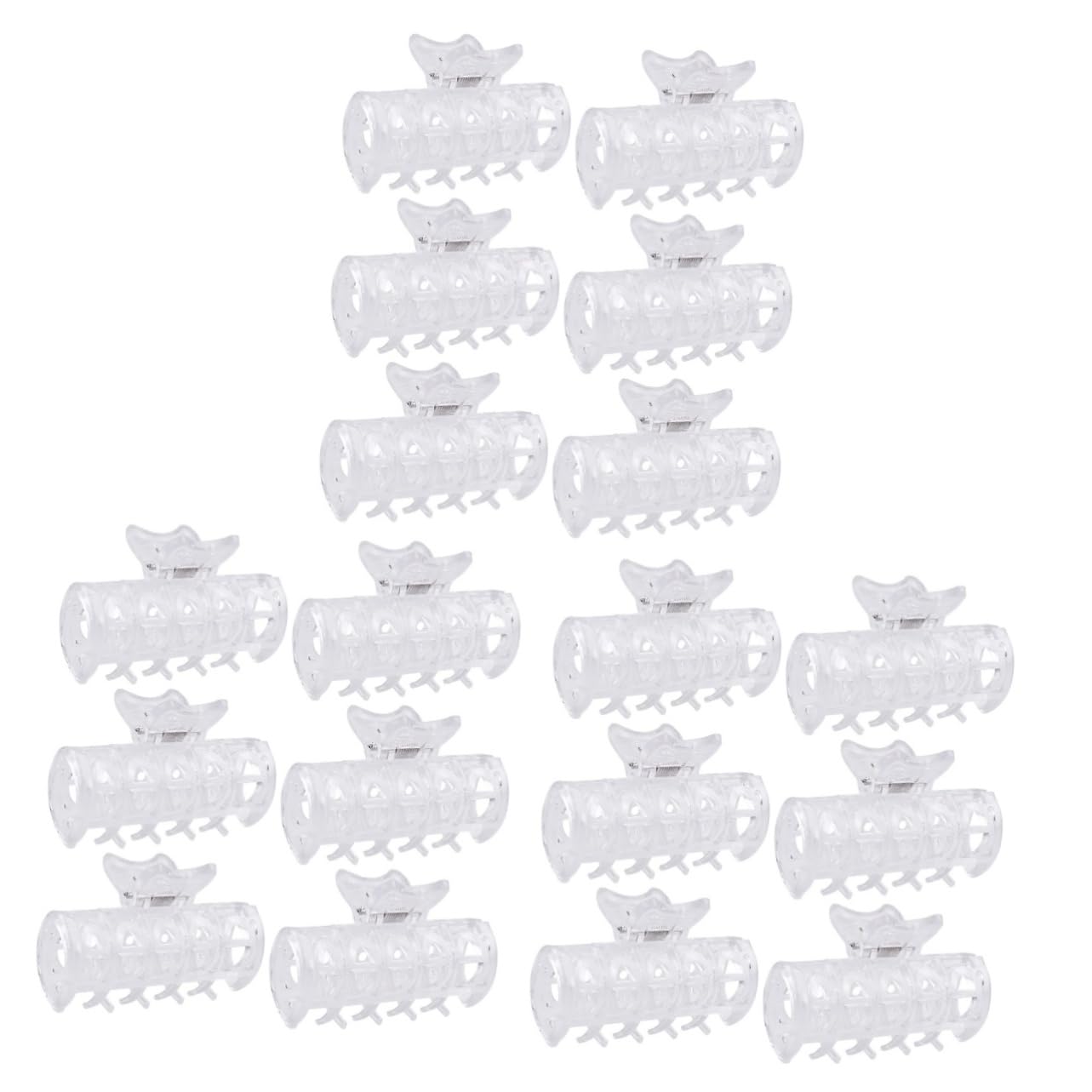 Healeved 18pezzi Clip Per Caldo Pinze Fissaggio Per Acconciature Strumenti Pratici Per Parrucchieri e Styling Domestico Design Ergonomico e Facile Da Usare Alta Resistenza Al Calore