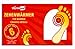KULTFAKTOR GmbH Thermopad Zehenwärmer für warme Zehen an Karneval Weiss Einheitsgröße