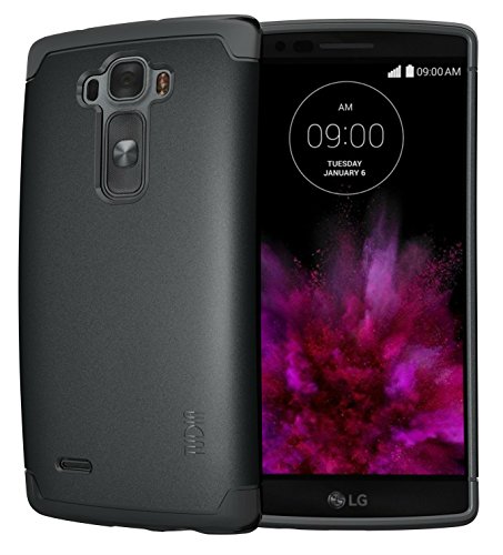 TUDIA LITE TPU Bumper Protective Case for LG G Flex 2 (2015 Released) (Black)