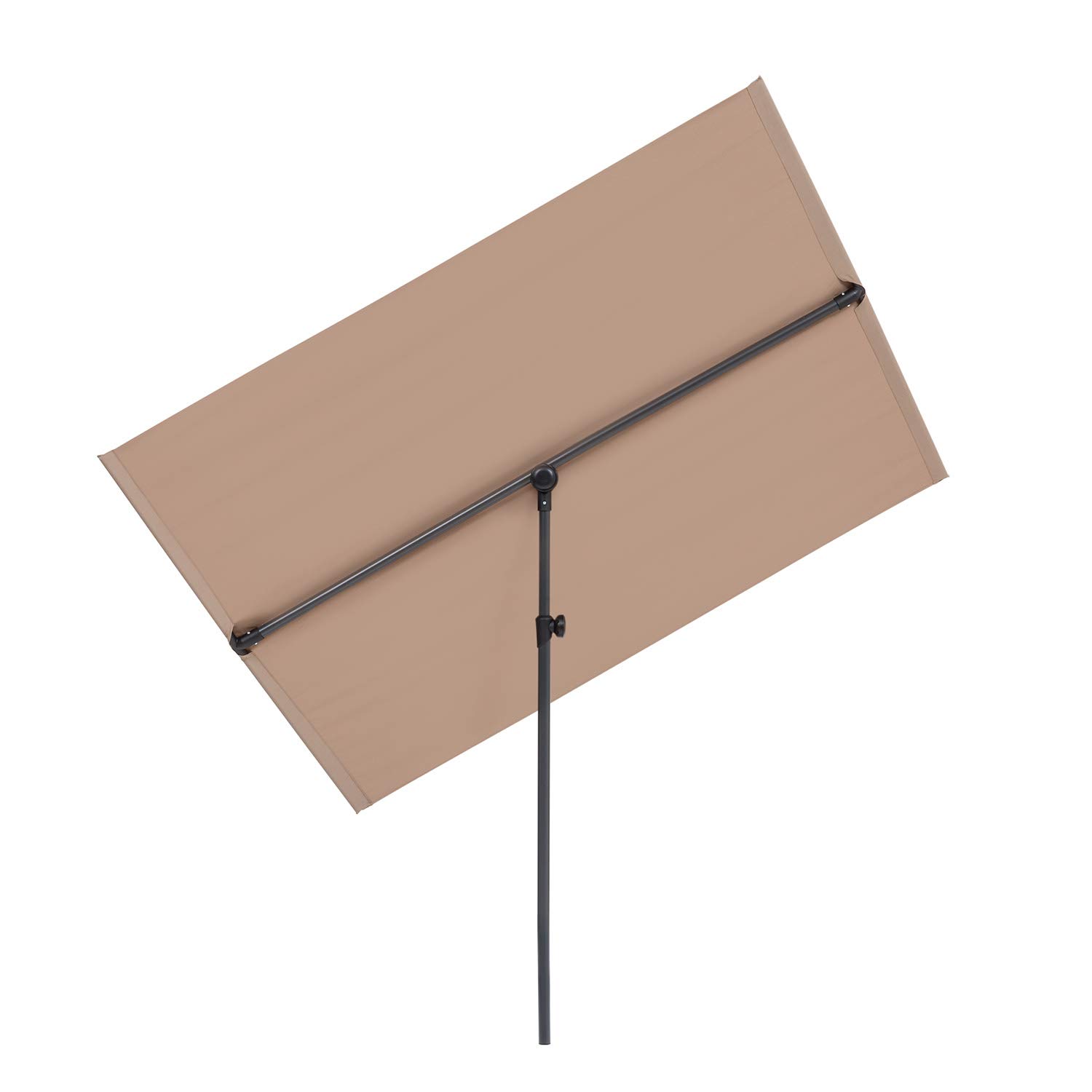 blumfeldt Flex-Shade Sombrilla - Protección solar UV 50, Ajustable, Poliester hidrorrepelente, Revestimiento hidrófugo, Pie de apoyo aluminio, Compacto
