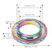 Bnineteenteam Centerlock Lockring, Centerlock Lockring Wheelset Hub Shaft Disc Rotor Lock Ring for MTB (Colorful)