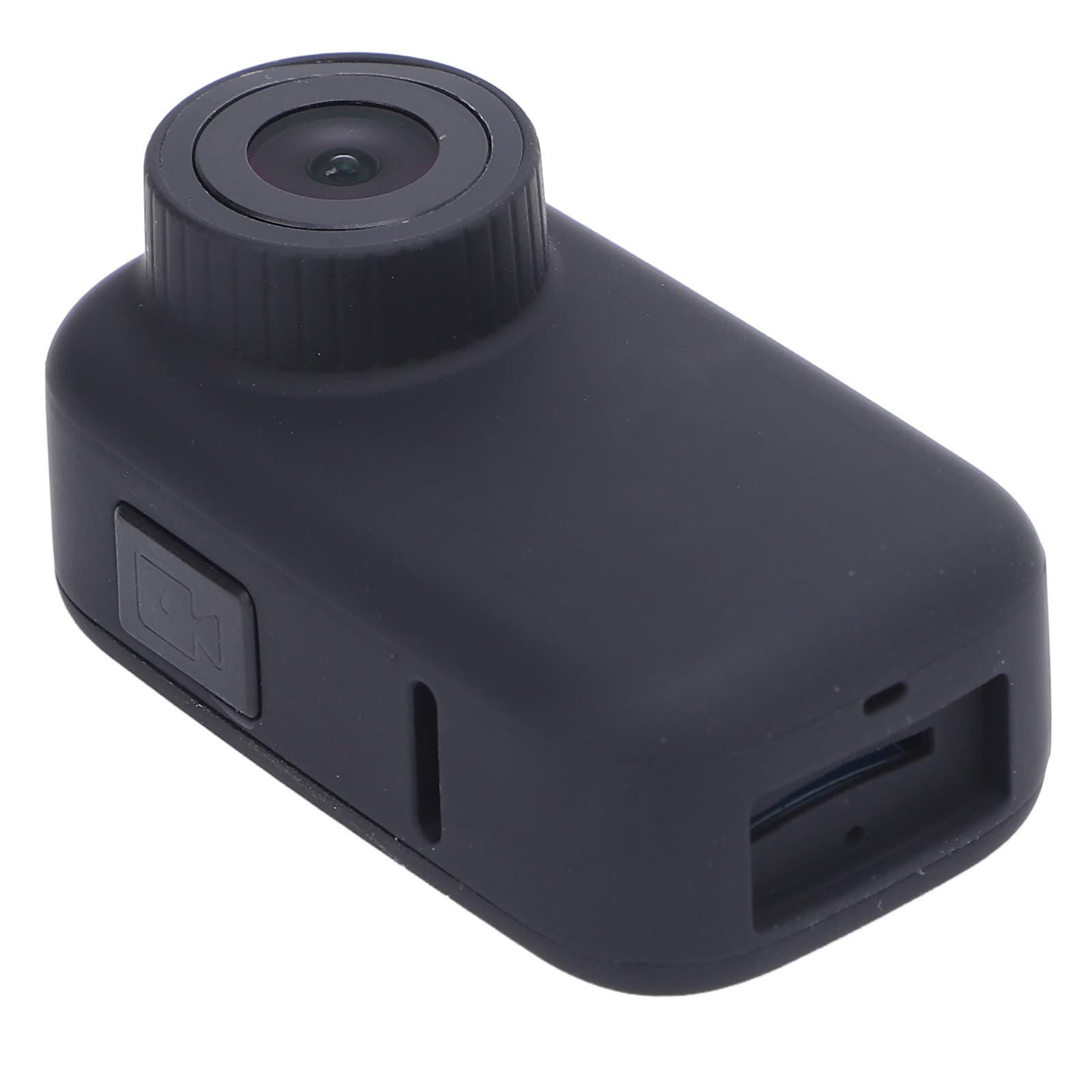 Caméra Corporelle Pour Animaux, Caméra Portable Résistante à l'Eau Pour Chiens et Chats, Caméra d'Action HD avec Câble USB pour Aventures en Plein Air, Monture Réglable pour Collie (Noire)