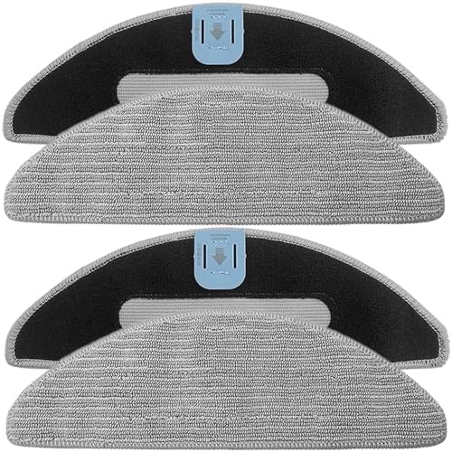 6 Pack Roomba I5/j5 Replacement Mop Pads - Washable Microfiber Cloths