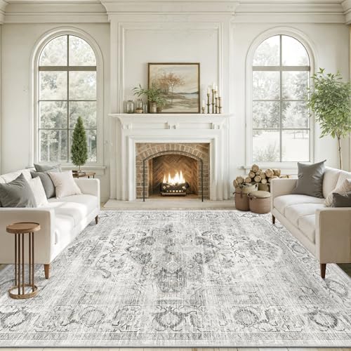 xilixili 10x14 Area Rugs for Living Room, Machine Washable Non