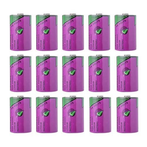 �i15����jTL-5902 1200mAh 3.6V 1/2AA PLC ���`�E���d�r TL-5902/S TL-2150/S ER14250 SL-350 �o�b�e���[