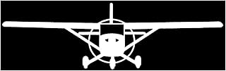 7" Cessna Decals - White Cessna 172 Skyhawk White Sticker Decal Car Window Wall MacBook Notebook Laptop Decal - Made in The USA