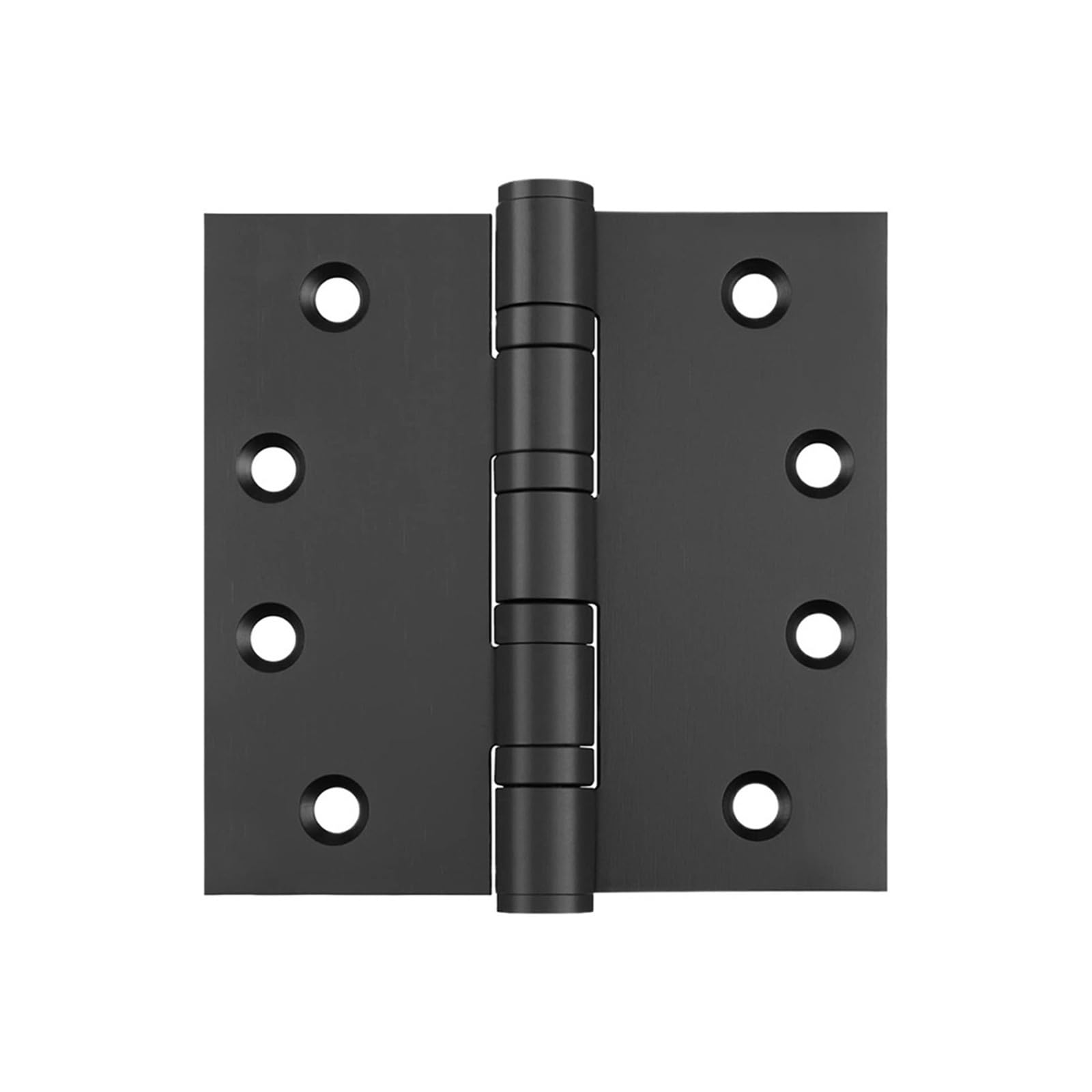 Folding Door Hinge,3pcs Stainless Steel Black 4Inch Smooth and Quiet Ball Bearing Hinges