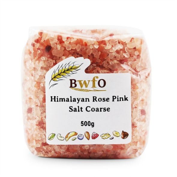 Buy Whole Foods Himalayan Rose Pink Salt Coarse (500g)