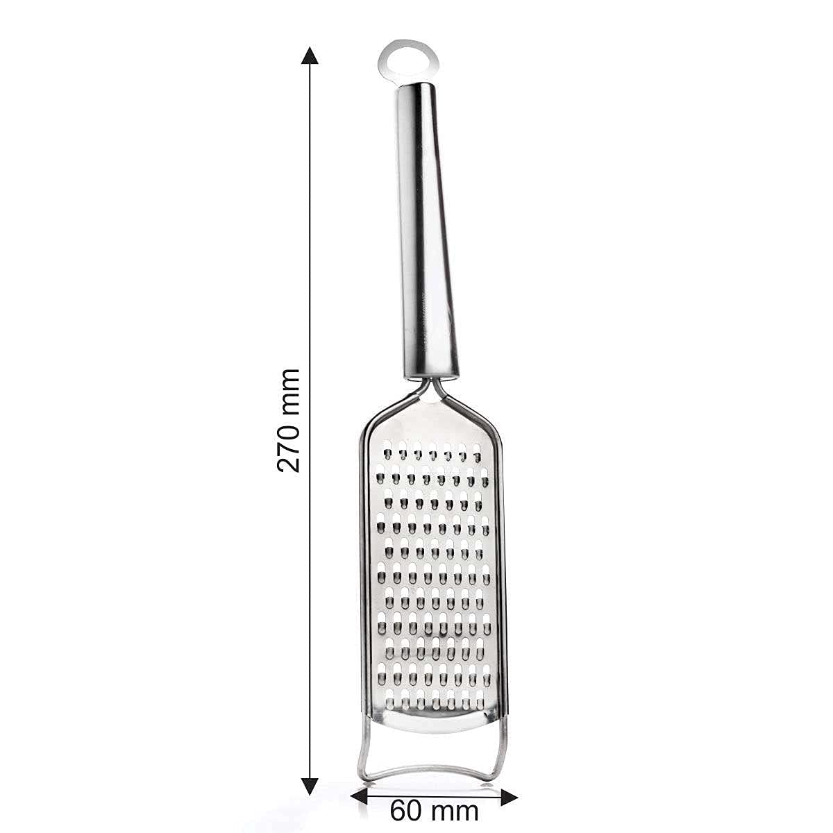 Heavy Duty Cheese Graters for Kitchen Stainless Steel Handheld, Metal Lemon Zester Grater With Handle For Cheese, Chocolate, Spices, Kitchen Gadgets And Tools, Soft Grip Stainless Steel Handle