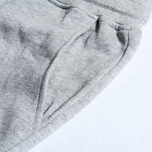 Tuveke Fleece Jogger Sweatpants for Men with Pockets Bottom Athletic Sweat Pants Workout Running Casual Gym Size Small to 3XL - Image 4