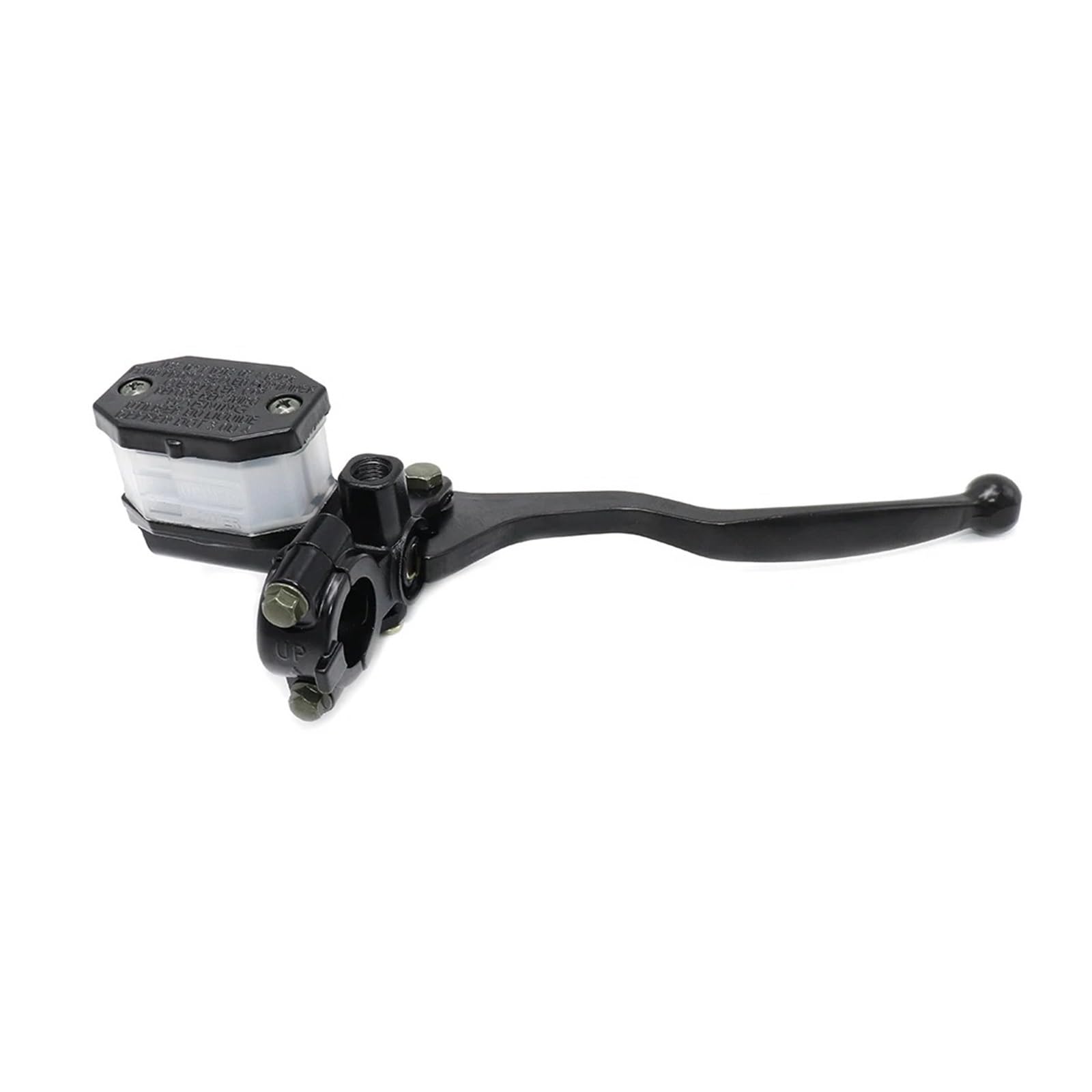 JWQEBNS Motorcycle Brake Clutch Levers for GN125 Motorcycle Universal Black Clutch Lever Brake Master Cylinder Hydraulic Handle Access(Right CG125)