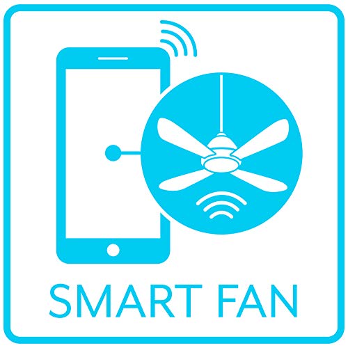 Minka-Aire F868L-Gm/Sg Sleek 60 Inch Smart Ceiling Fan With Dc Motor And Led Light In Gun Metal Finish And Seashore Gray Blades Compatible With Alexa, Nest thumb #7