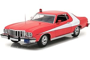 GreenLight 1:24 Scale 1976 Ford Gran Torino Starsky & Hutch TV Series - 84042 White