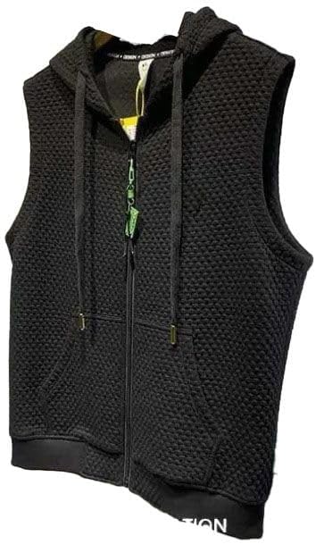 Men's Sleeveless Hooded Sweatshirt Vest Sports Casual Top
