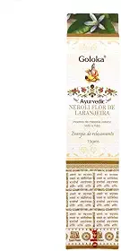 Incenso Goloka Massala Ayurvedic Neroli Flor de Laranjeira (Energia do Relaxamento)