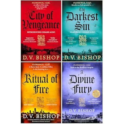 Cesare Aldo series Collection 4 Books Set By D. V. Bishop