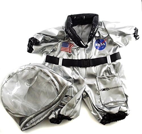Astronaut Costume Outfit Teddy Bear Clothes Fit 14" - 18" Build-a-bear, Vermont Teddy Bears, and Make Your Own Stuffed Animals by Stuffems Toy Shop