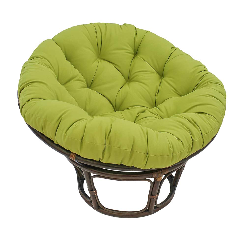 Coussin de chaise papaye rembourré rose rouge 90x90cm pour fauteuil suspendu de jardin