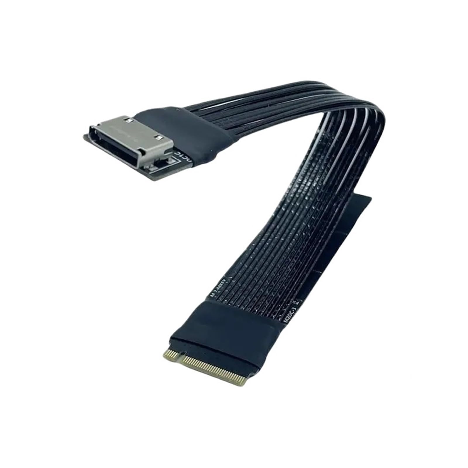 Kompaktowy kabel przedłużający M.2 Nvme do Oculink SFF-8611 M.2 do Oculink M2 do SFF-8612 Adapter Pcie 4.0 Gen4 kabel do komputera stacjonarnego