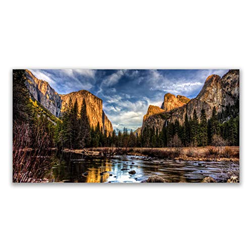 Toile imprimée 120x60cm aux détails nets paysage nature - 2
