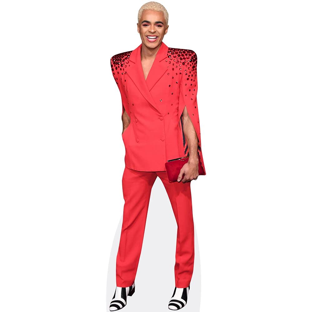 Layton Williams (Red Suit) Mini Size Cutout