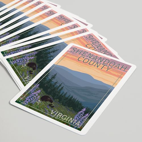 Baraja Poker 52 cartas Shenandoah County Virginia miniatura 5