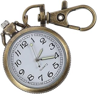 Relógio digital de enfermeira, relógio de lapela pendurado, relógio de enfermeira, relógio de bolso, fivela pendurada, clique no relógio de enfermeira, Conforme mostrado., 8.4X3.2CM, moda