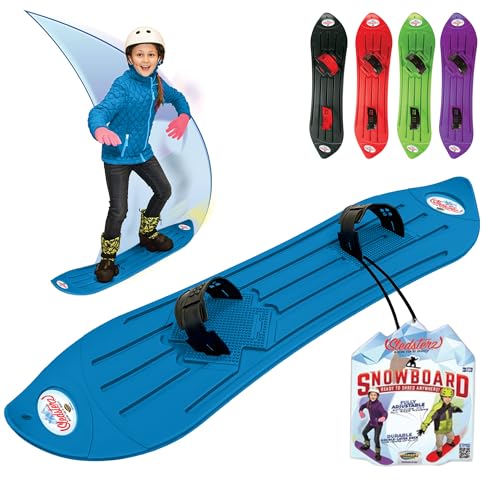 The Original Sledsterz Snowboard by Geospace: Blue