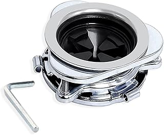 Garbage Disposal Flange Kit Stainless Steel, Disposal 3 Bolts Mounting Kitchen Sink Garbage Disposal 3 1/2 Sink Drain Kit, Sink Flange Kit For Garbage Disposal With Mounting Wrench