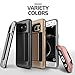Galaxy S7 Edge Case, VRS Design [Damda Clip][Dark Silver] - [Wallet Card Slot][Military Grade Protection] for Samsung S7 Edge