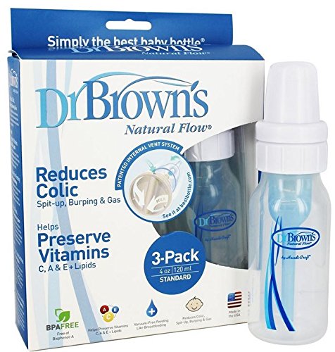 Dr. Brown s Original Bottle, 4 Ounce, 3-Pack