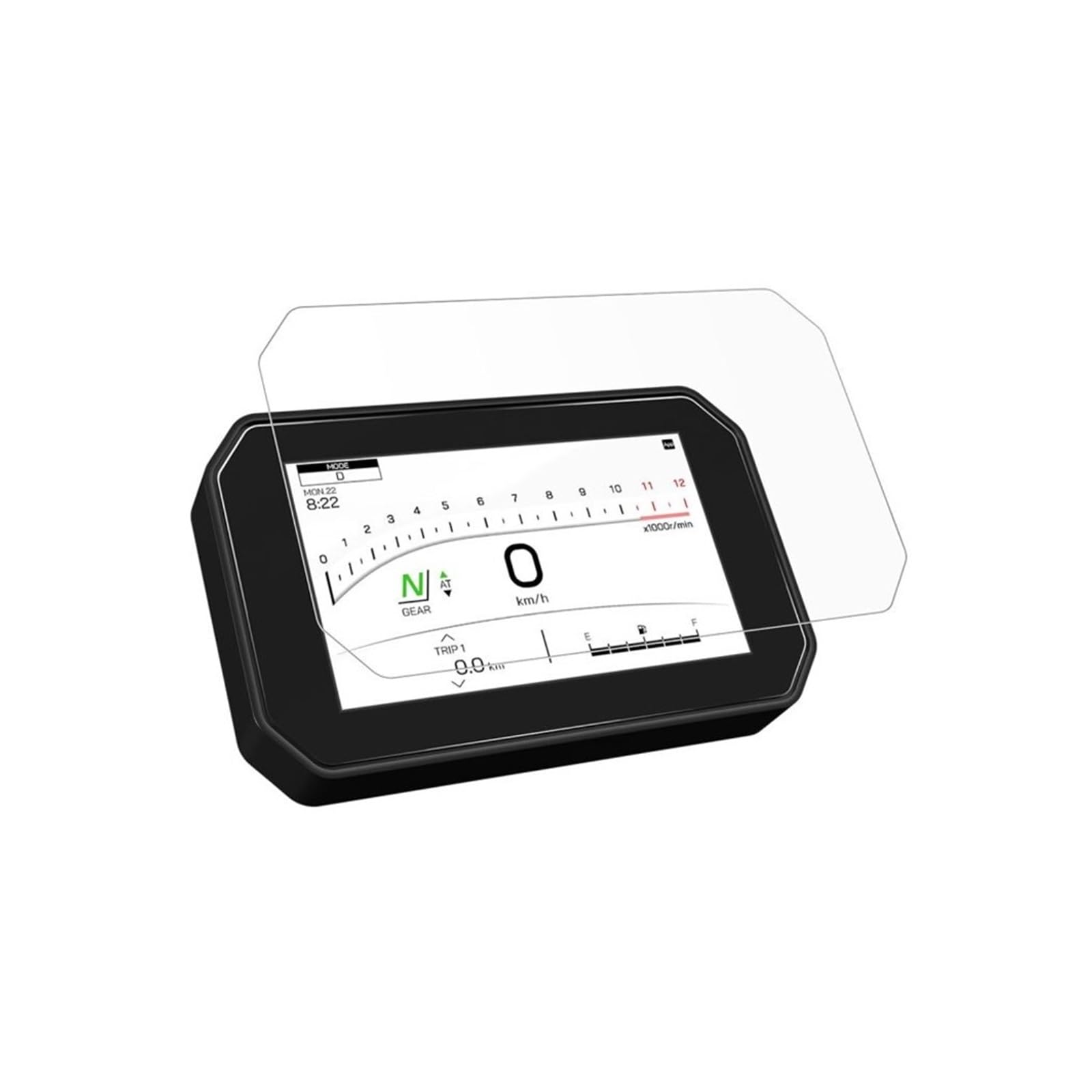 Motorcycle Cluster Protection Film Motorcycle Dashboard Instrument Protection Film Scratch Cluster Screen Protector Accessories For Yam&aha Tracer 9 /GT/GT+ 2025(1 SET) — view 3