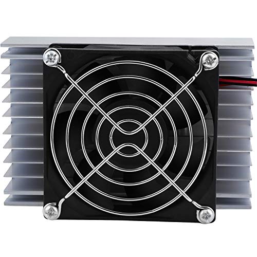 WiMas Kit Sistema di Raffreddamento refrigerante termoelettrico peltier, modulo per Raffreddamento + radiatore + Ventola + TEC1-12706