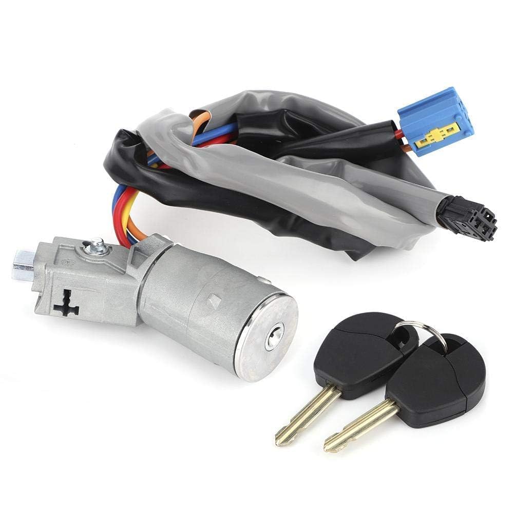 Yctze cerradura de encendido, interruptor de arranque de cerradura de encendido con 2 llaves 4162.CF para