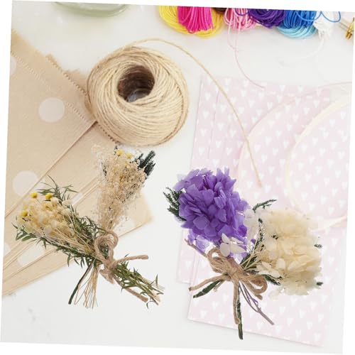 Ramos Mini Flores Secas Decorativas para Jarrón miniatura 6