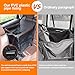 Car Seat for Dog & Cats, Waterproof Fabric & Breathable Mesh Dog Car Seat with Safety Belt, Easy Installation Pet Car Seat