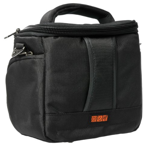 Foto Kamera Tasche Yuma Black M Set Plus Polfilter 58mm für Canon EOS 80D 100D 700D 750D 760D 1200D 1300D mit 18-55mm is… – Bild 3