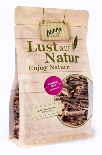 Bunny Knabber-Spaß Apfelhölzer für Nagetiere - 220g Cover
